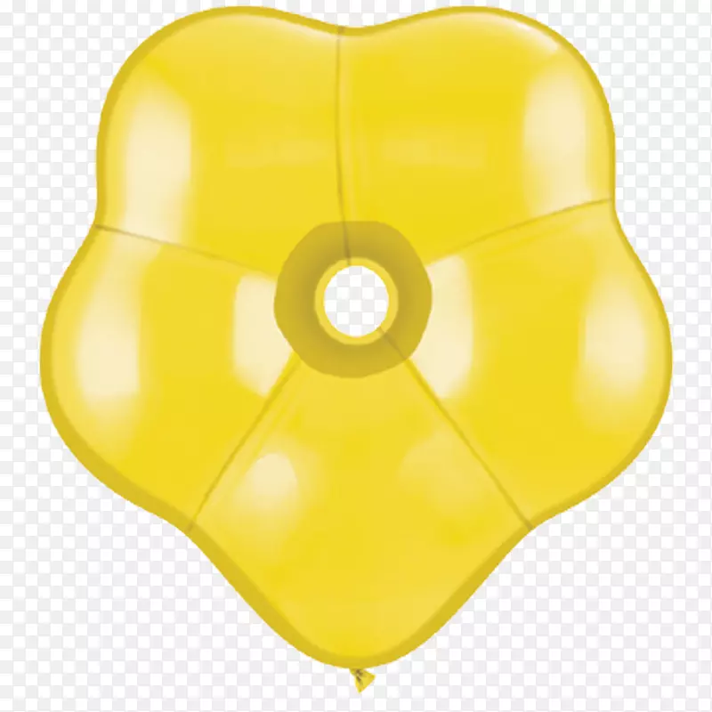 气球黄色乳胶绿石灰气球