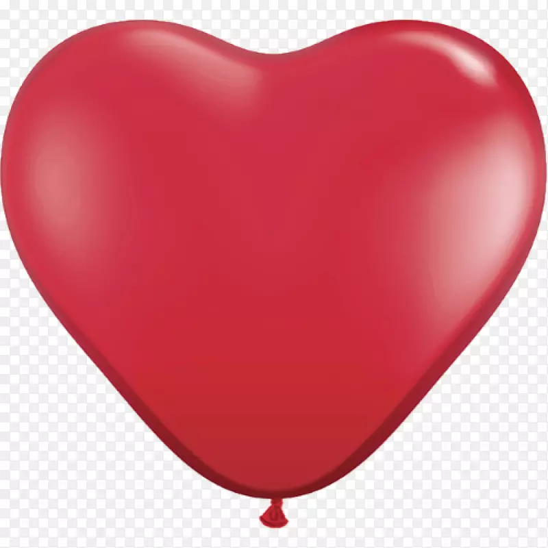 情人节气球派对心脏气球
