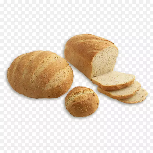 黑麦面包，红面包，棕色面包，小面包