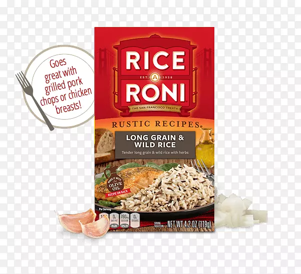 早餐谷类食品-意大利料理饭-a-roni食谱-米饭