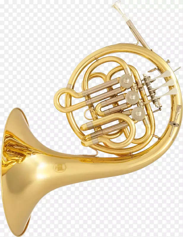 法国号角乐器铜管乐器喇叭乐器