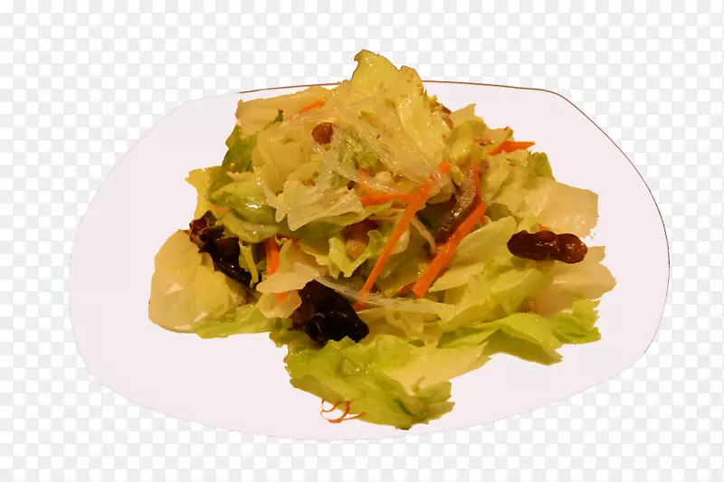 凯撒色拉素食菜叶菜配菜食谱-莱胡加