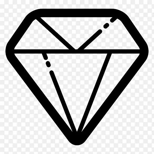 计算机图标钻石符号剪辑艺术-钻石