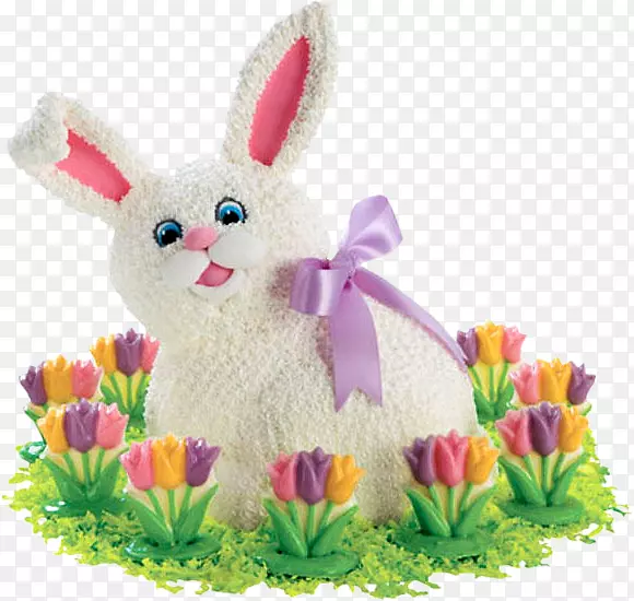 复活节兔子复活节蛋糕-复活节