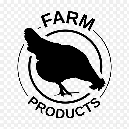 鸡标志家禽养殖农业-鸡