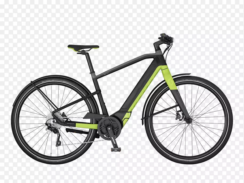 电动自行车斯科特运动混合动力自行车电动自行车