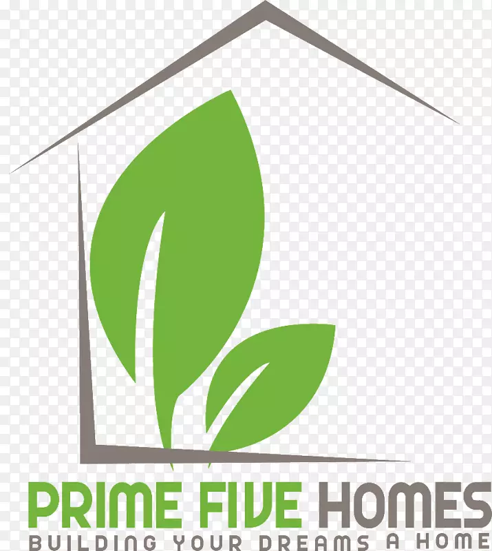 商标叶子字体-生态住宅标志