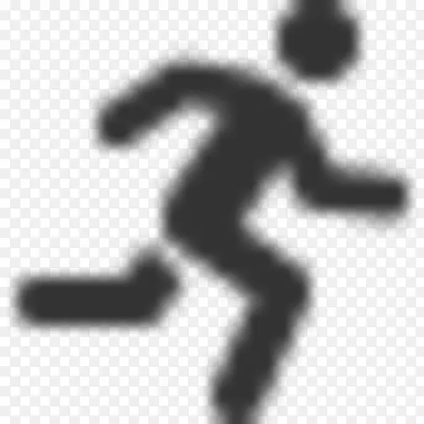 电脑图标运动马拉松剪贴画男子