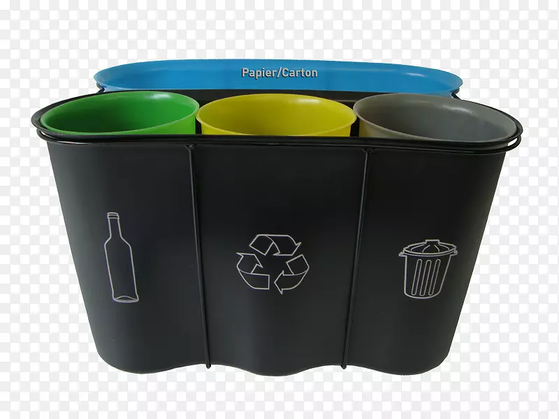 垃圾桶和废纸篮塑料生态设计回收箱设计