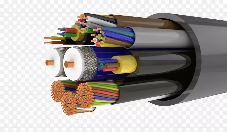 电缆电气同轴电缆电气工程导体墙结构特点