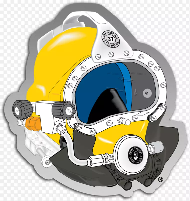 Kirby Morgan潜水系统潜水头盔水下潜水全脸潜水面罩