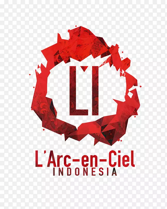 L‘arc-en-ciel吻印度尼西亚大学标志不要害怕-吻
