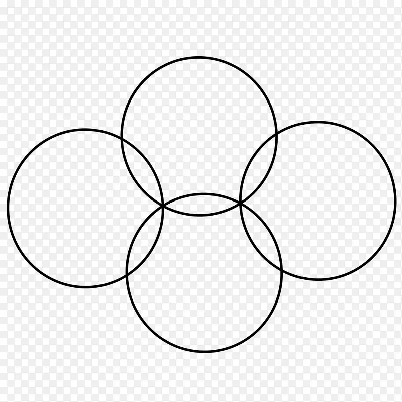 圆点线六角形夹子艺术圆