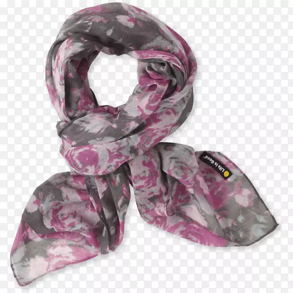 围巾颈部生活是好公司粉色m-女围巾。