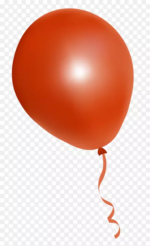 橙色气球摄影-橙色