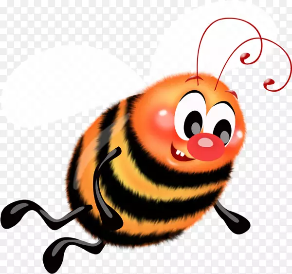 西方蜜蜂昆虫瓢虫甲虫剪贴画-蜜蜂