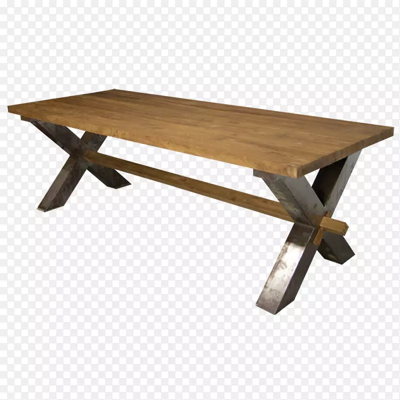 咖啡桌，餐桌，家具，木制十字架