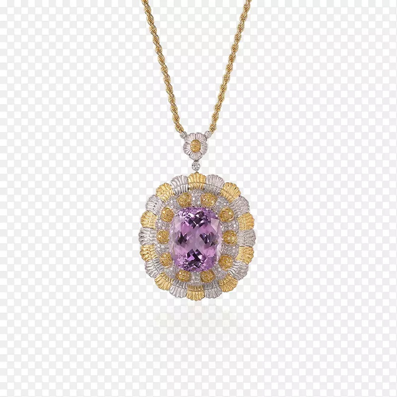 紫水晶耳环项链-珠宝