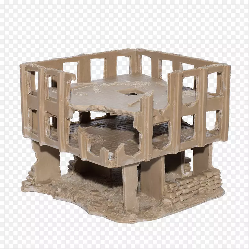 台面建造儿童木托盘-桌子