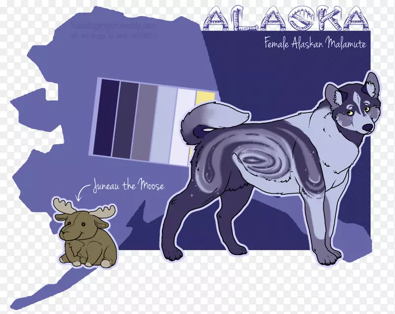 犬种帕格爪猫-阿拉斯加犬