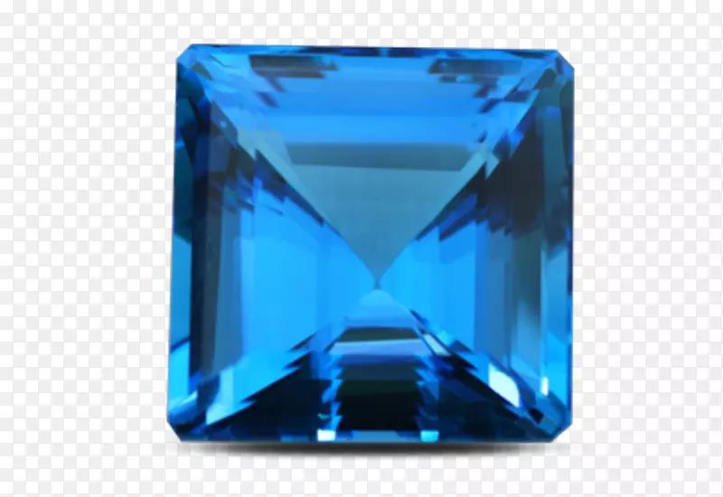 蓝水晶宝石黄玉蓝宝石宝石