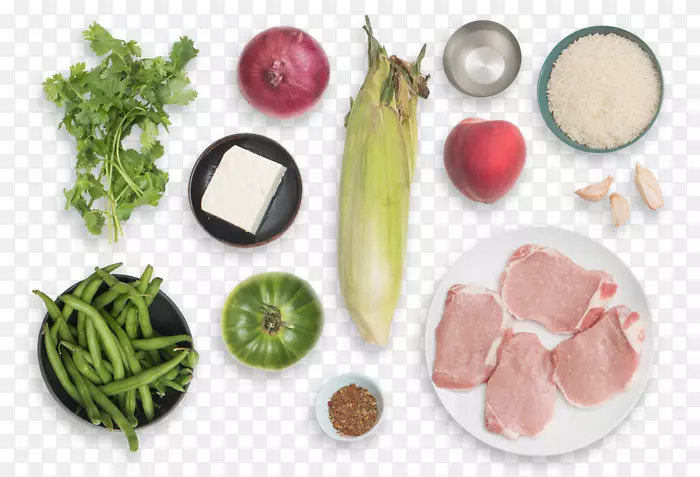 萨尔萨素食料理叶菜猪排食谱-超市猪肉片