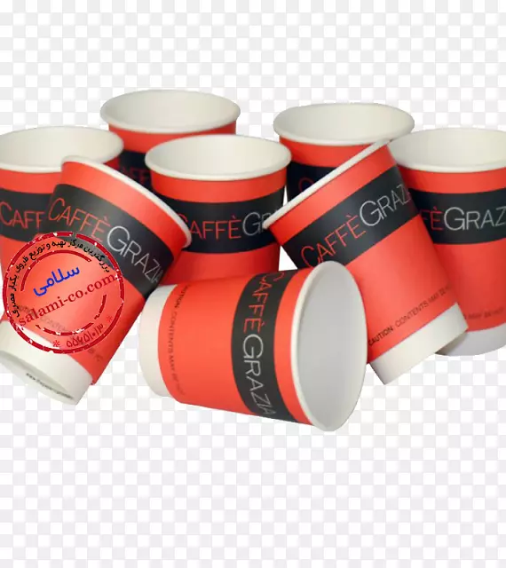 纸杯咖啡杯塑料-Ghazi