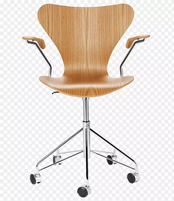 丹麦艺术设计博物馆3107型椅子办公室和桌椅-椅子