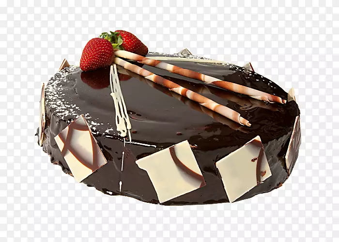 无粉巧克力蛋糕包装袋巧克力松露加纳奇巧克力蛋糕