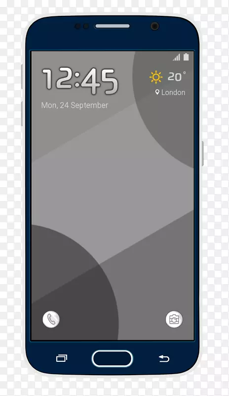手机智能手机配件iPhone-简单灰色