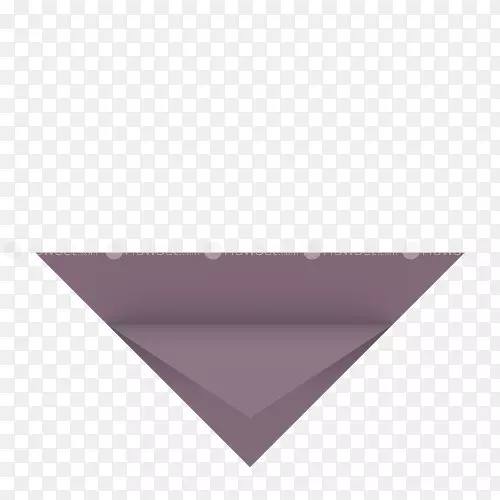 三角半折