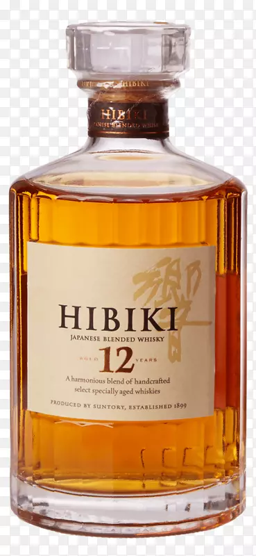 利口酒混合威士忌玻璃瓶Hibiki玻璃