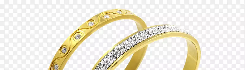 金手镯金饰结婚戒指-黄金