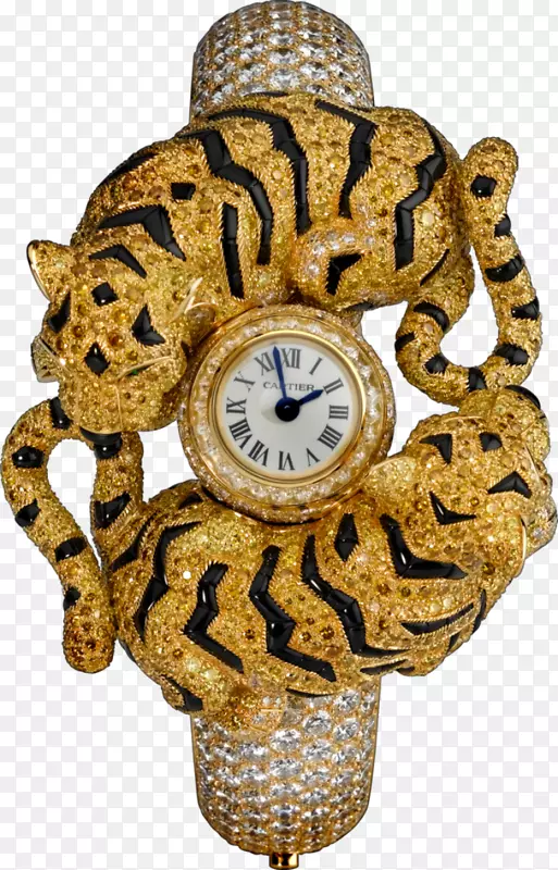 金卡地亚手表珠宝手镯-黄金