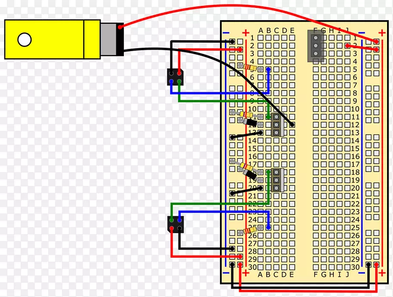 微控制器电路板电子电气网络电子电路机器人
