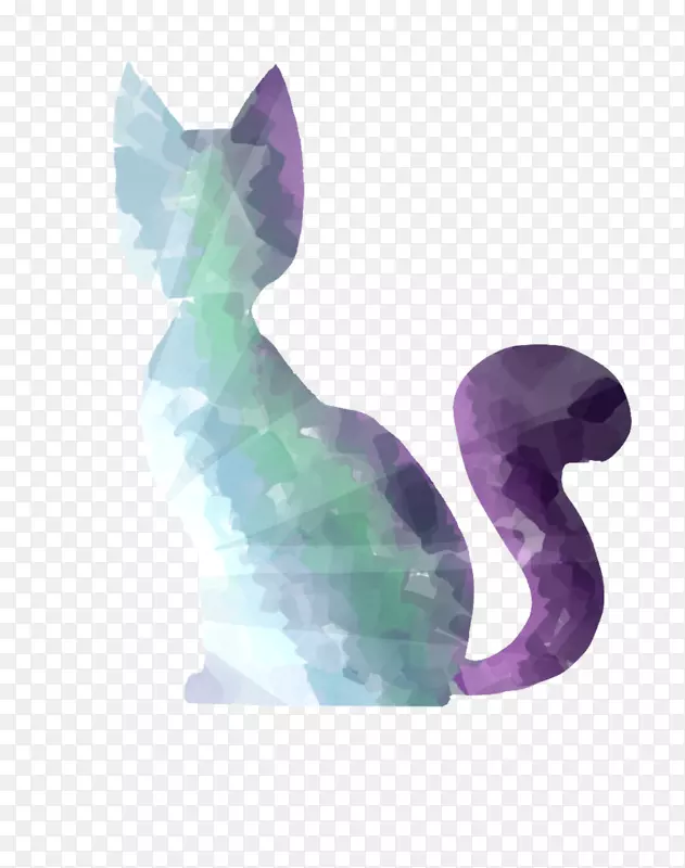 猫紫肉食紫罗兰-猫