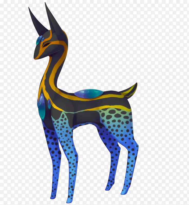 长颈鹿，马，艺术-长颈鹿