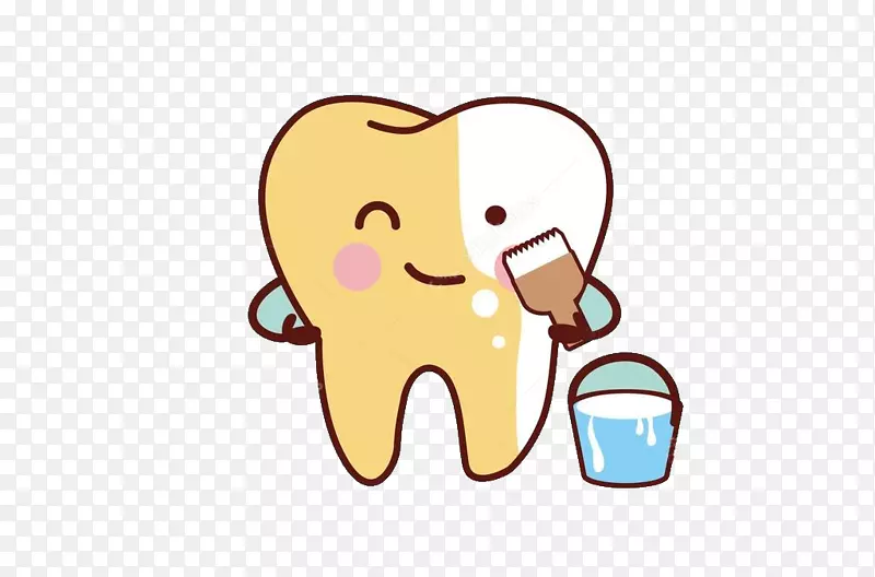 牙齿美白人类智齿牙医