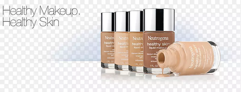 化妆品Neutrogena健康皮肤液体化妆品防晒霜基础-赛贡