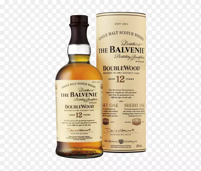 Balvenie酒厂单麦芽威士忌单麦芽苏格兰威士忌Balvenie DoubleWood-70年
