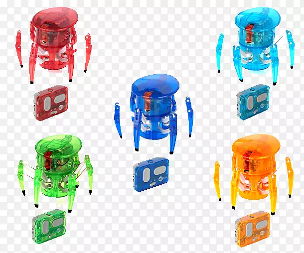 机器人六虫蜘蛛玩具-机器人