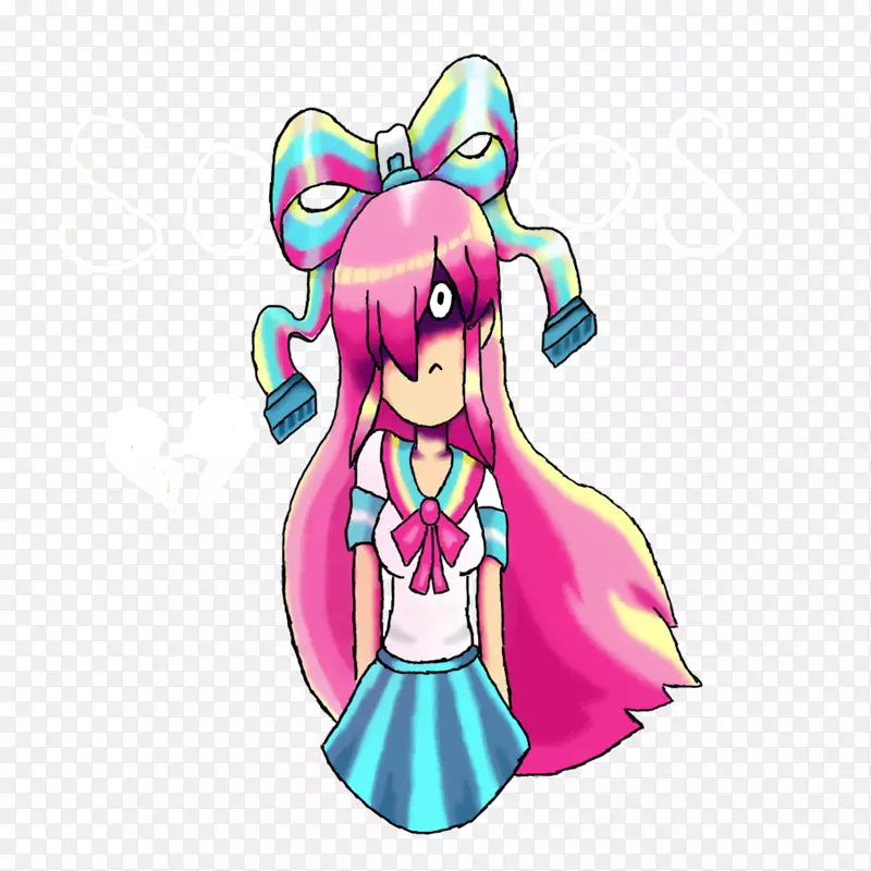 脊椎动物美人鱼粉红m剪贴画美人鱼