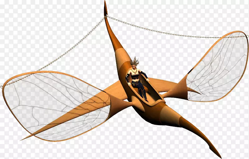 蝶形螺旋桨线-蝶形