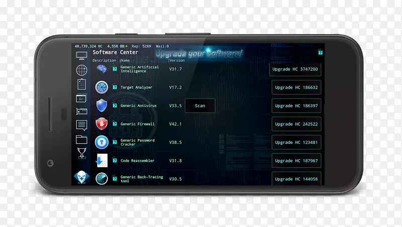 黑客-黑客模拟器智能手机Android游戏-智能手机