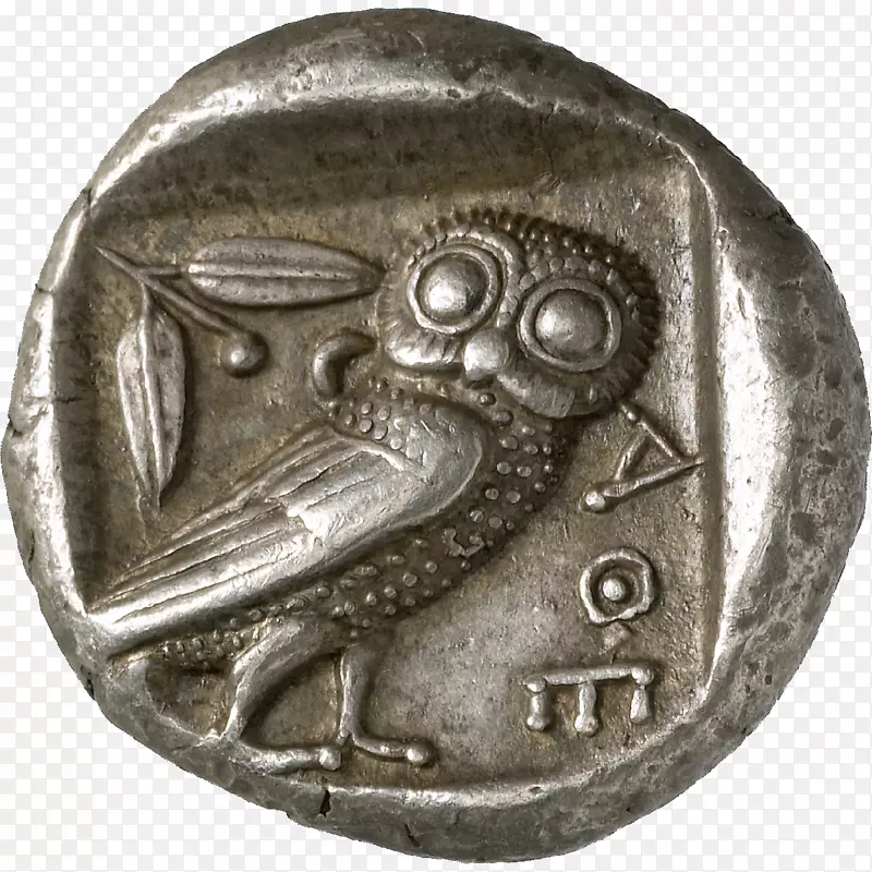 古希腊铸币四德拉克姆银币