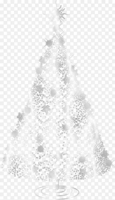 圣诞树冷杉圣诞老人圣诞装饰品-圣诞树