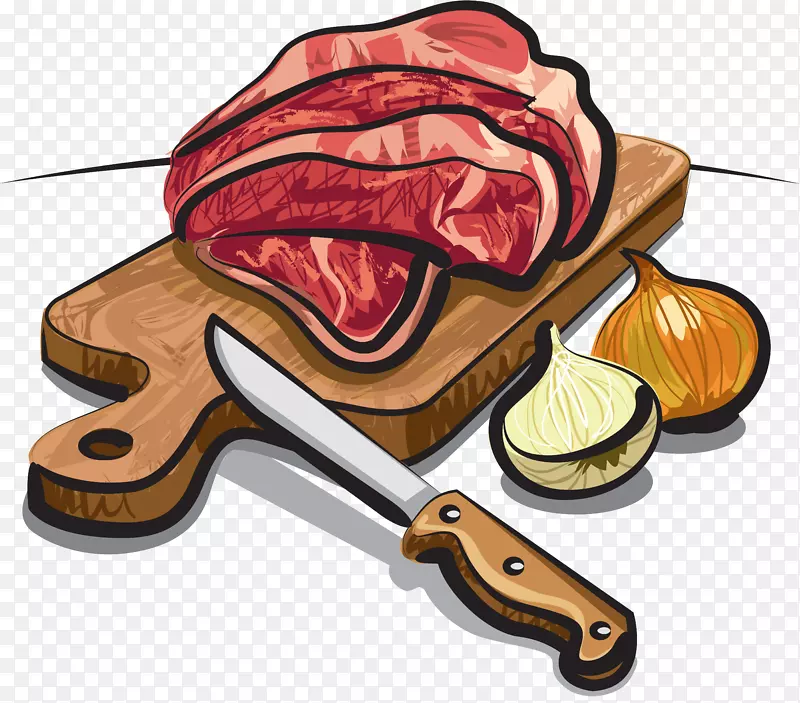 粗食肉夹艺术-肉