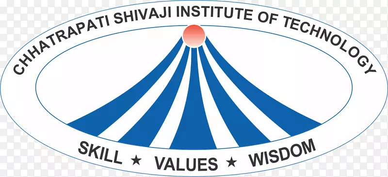 Chhatrapati Shivaji技术学院，硬Chhattisgarh swami Vivekanand技术大学组织标志-Vignana Bharathi工业学院