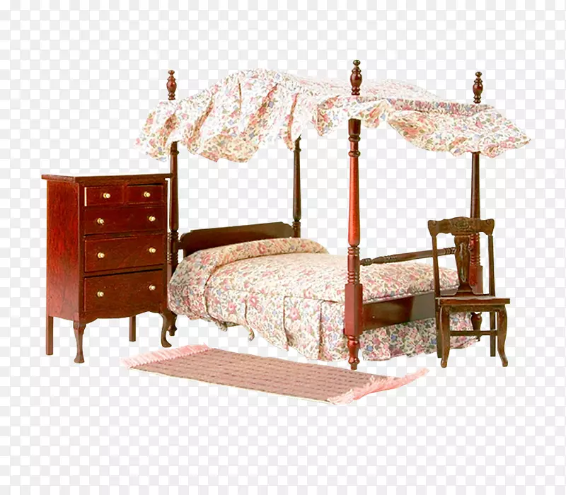 床架，双层床，木床