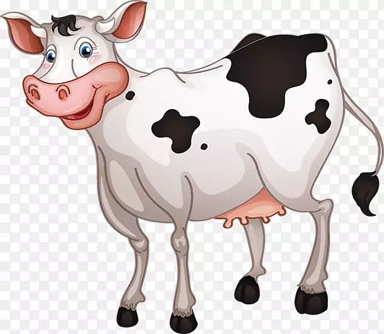 肉牛乳牛桌面壁纸夹艺术-奶牛挤奶工